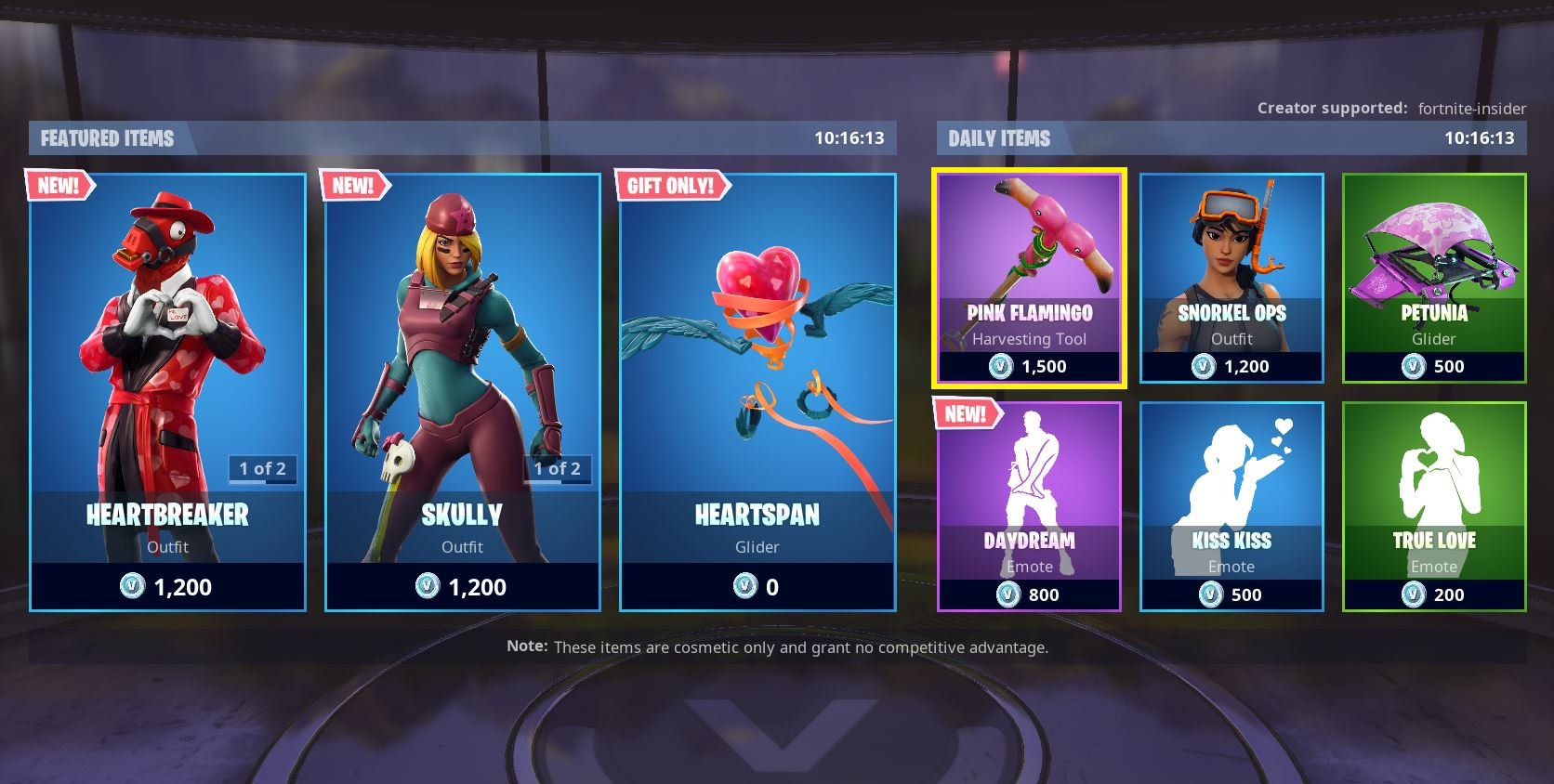 Fortnite Item Shop 14th February (Valentine's Day) - New ... - 1672 x 844 jpeg 187kB