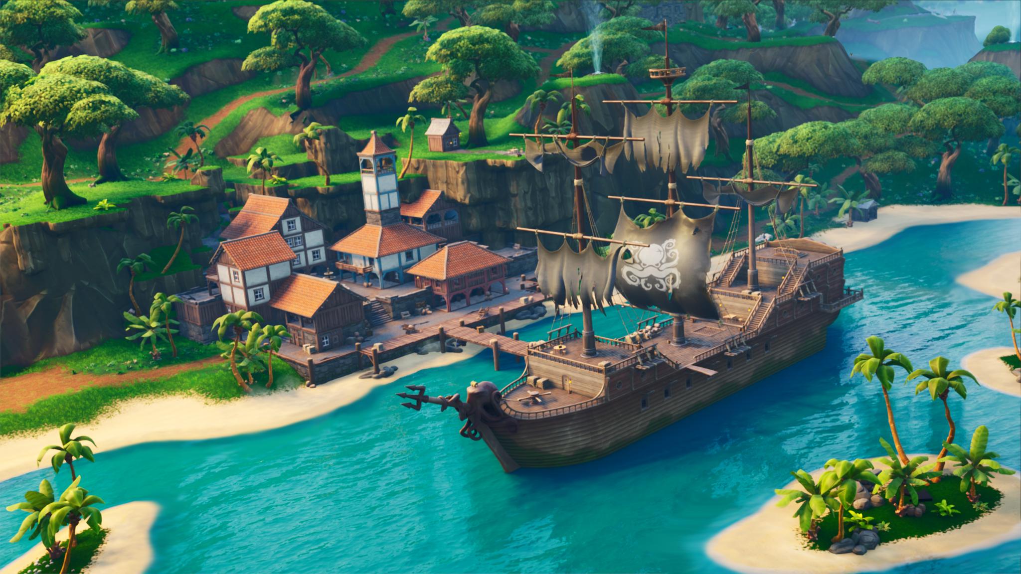 fortnite season 8 new poi lazy lagoon - fortnite changelog 8