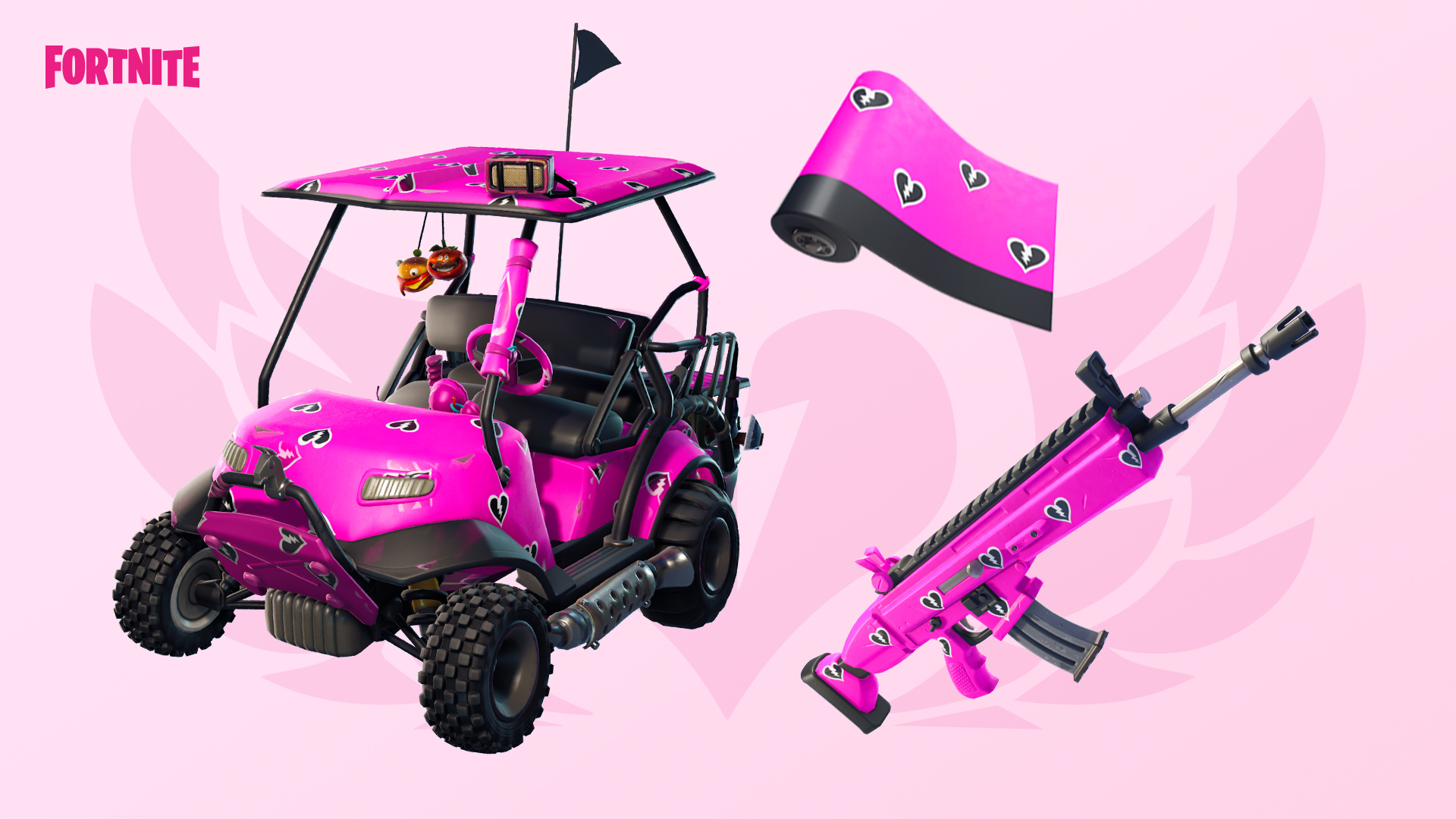 Fortnite Share the Love Cuddle Hearts Wrap