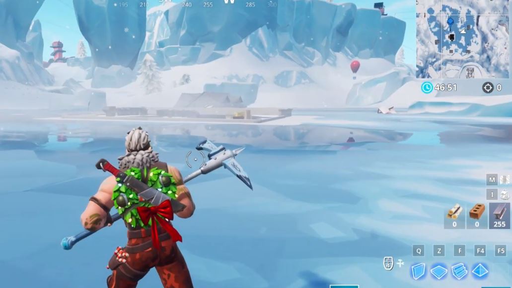 fortnite frozen lake - fortnite showtime venue frozen lake