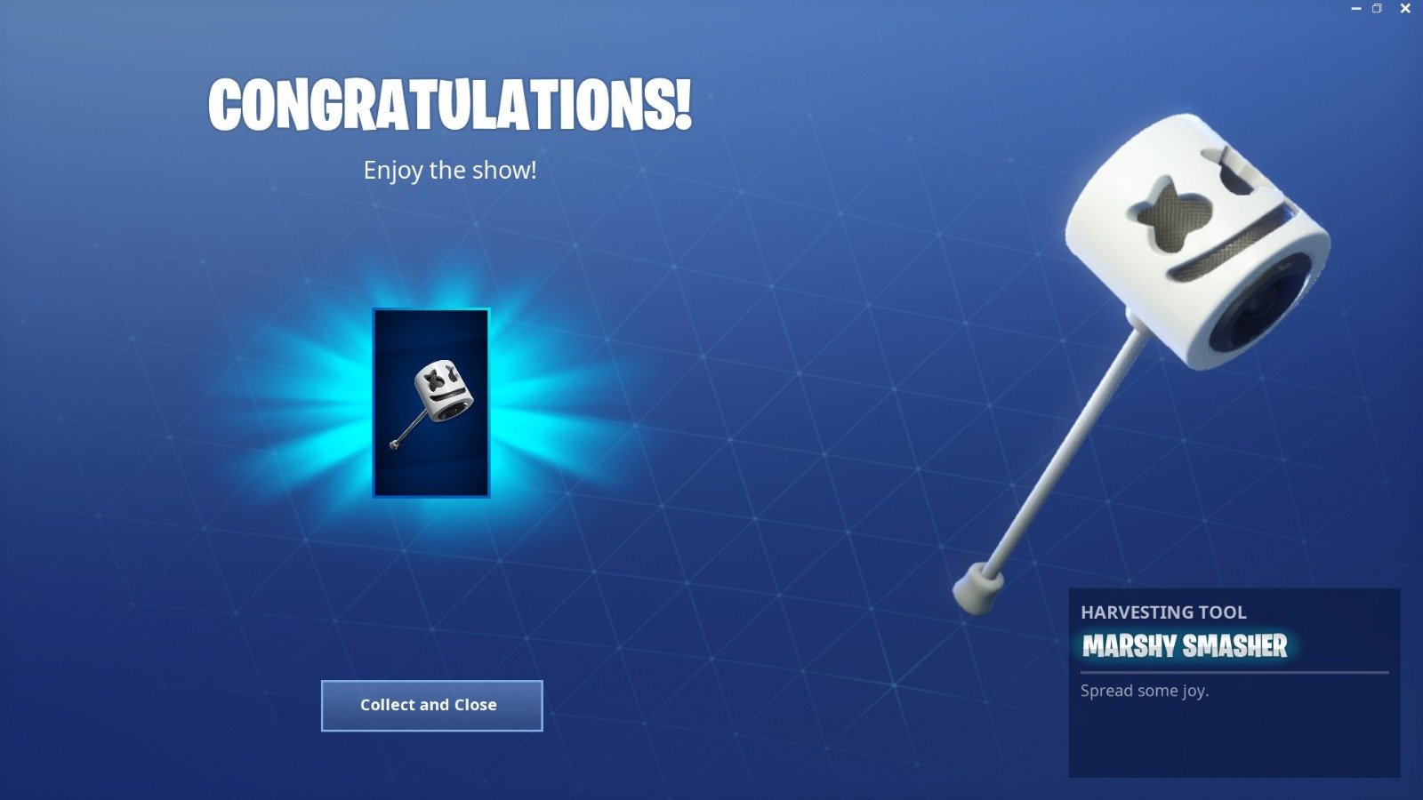 Marshy Smasher Pickaxe