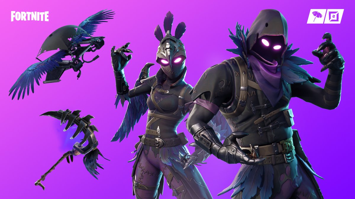 ravage and raven skins - when does the raven come out fortnite