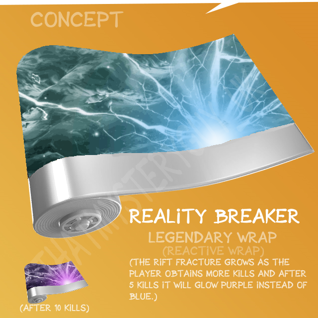 Reality Breaker Fortnite Wrap Concept