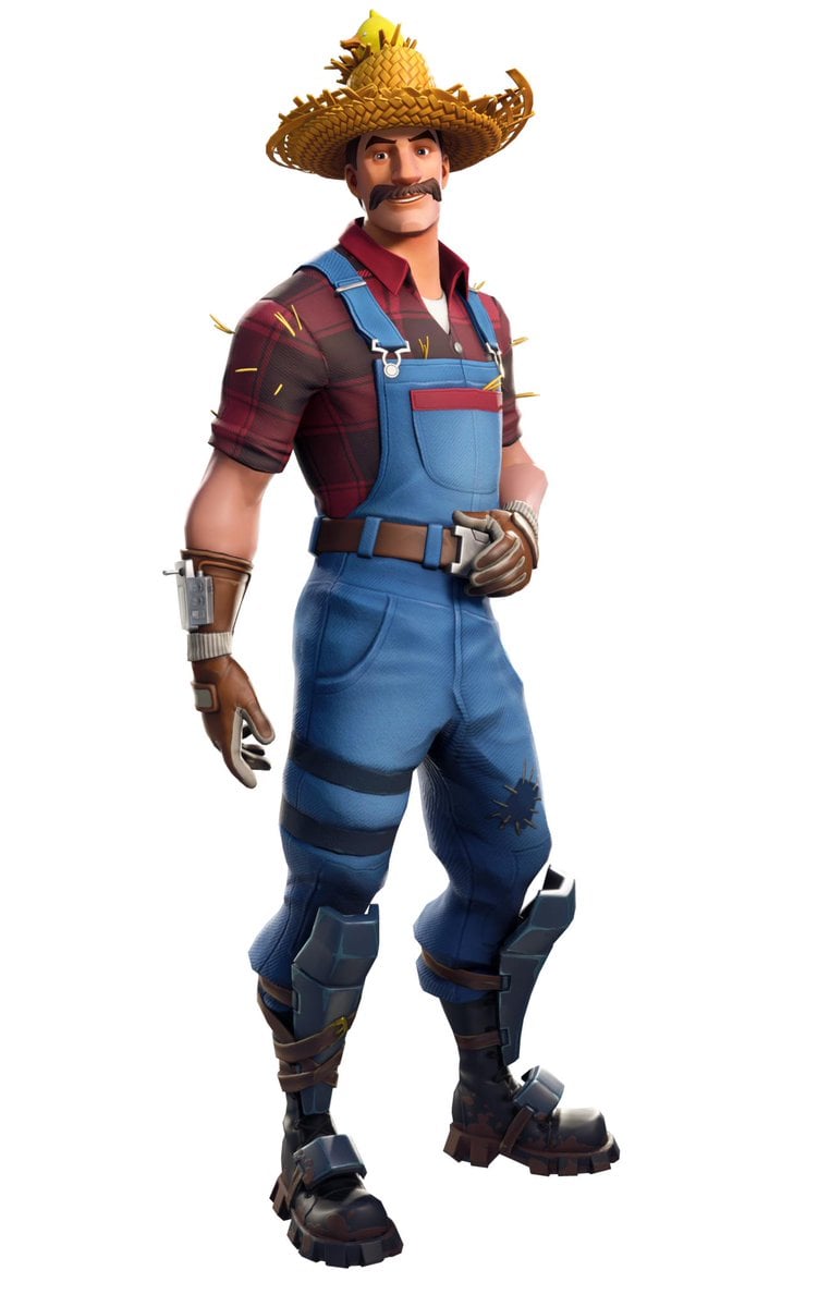 hayseed fortnite season 8 battle pass skin - fortnite characters png season 8