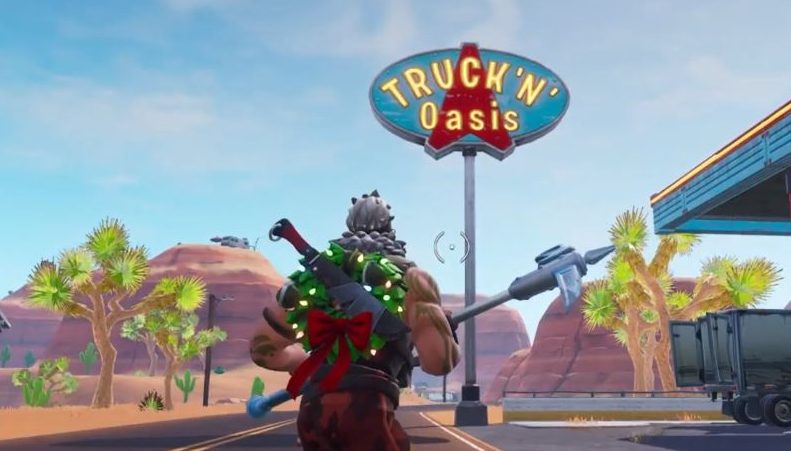 trucker s oasis - truckers oasis fortnite showtime