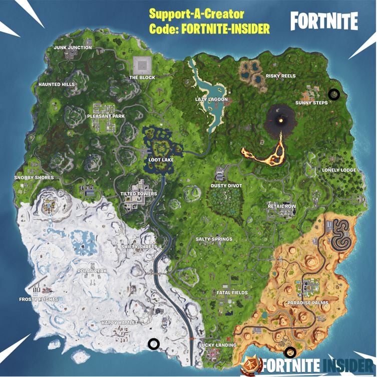 Visit a Giant Face in Desert, Jungle & Snow Challenge Map Location