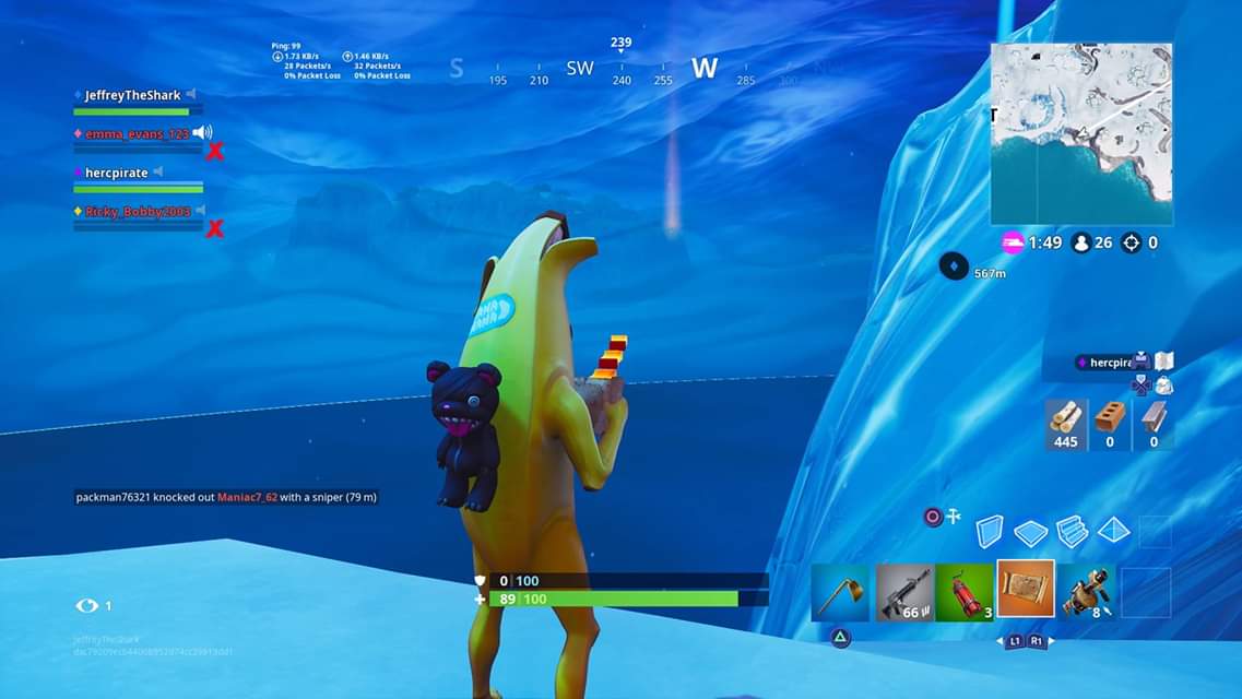 fortnite buried treasure item bug - buried treasure fortnite map