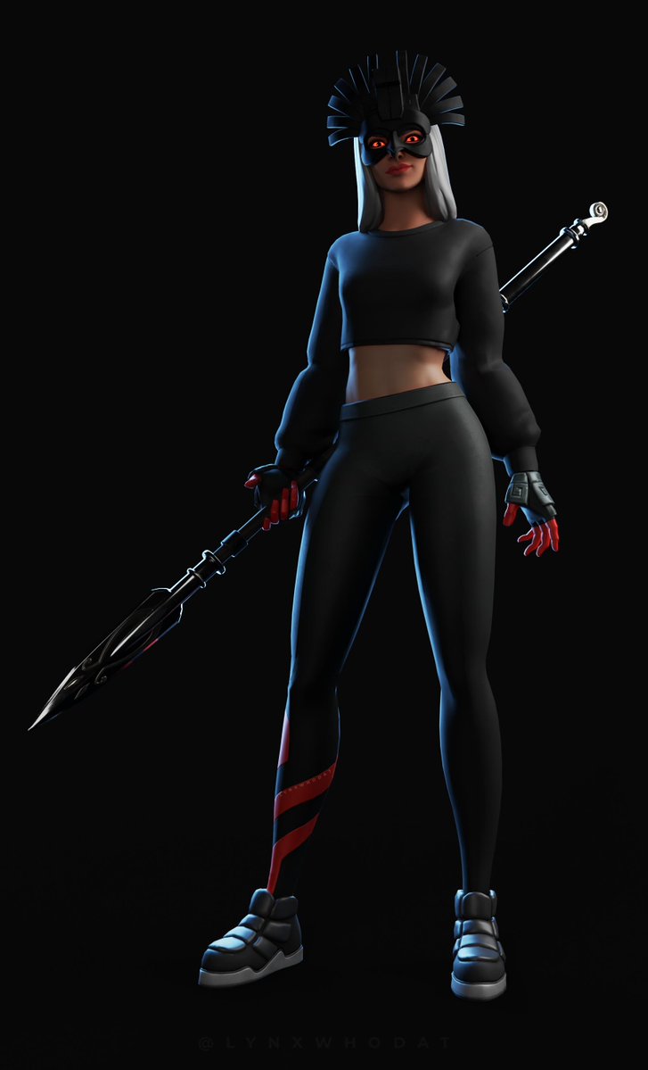 evil sunbird skin concept - night ops fortnite