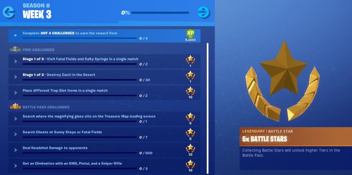 Fortnite Season 8, Week 3 Challenges Now Available - Fortnite Insider