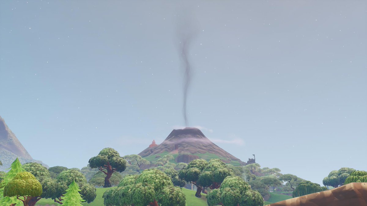 Fortnite Volcano Smoke