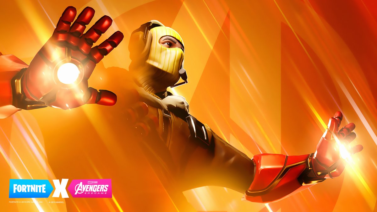 fortnite x avengers endgame teaser 3 - fortnite second avengers skin