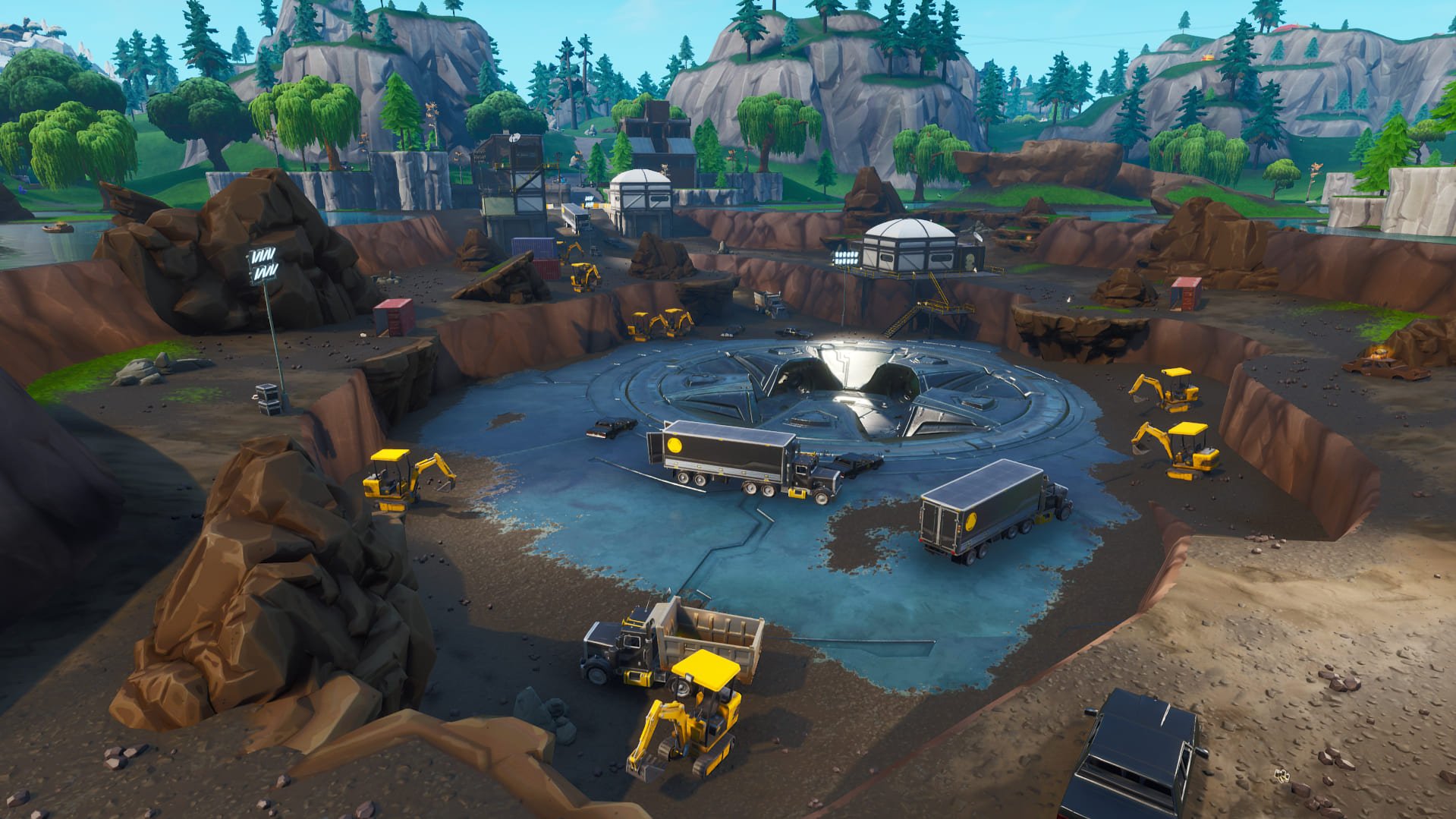 Loot Lake excavation site v8.40 update