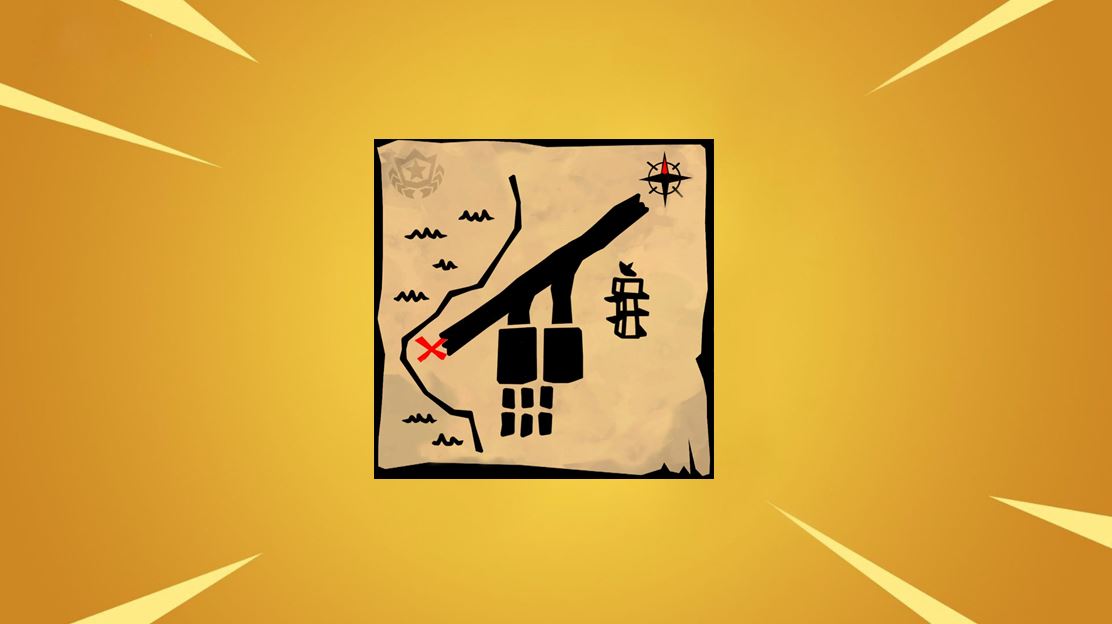 Search the X on the treasure map signpost in Paradise Palms