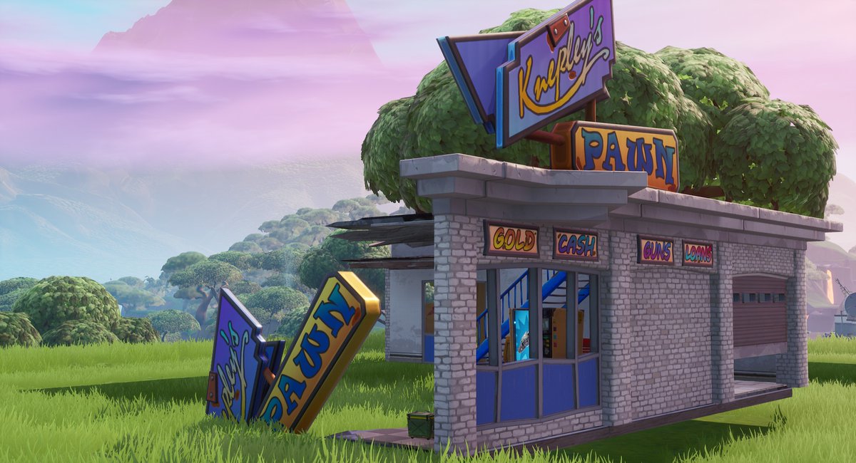 Tilted Towers Pawn Shop