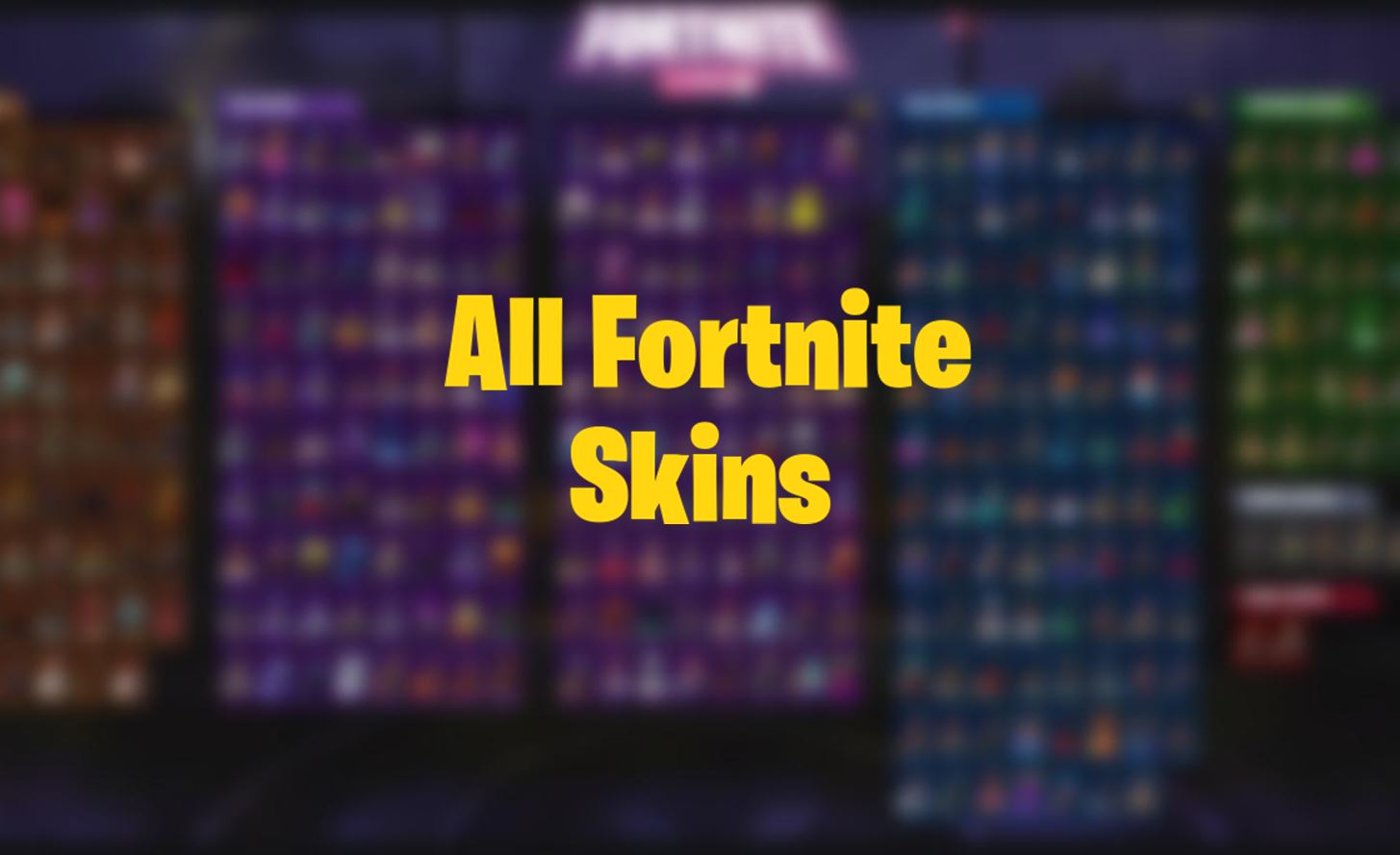 All Fortnite skins A-Z