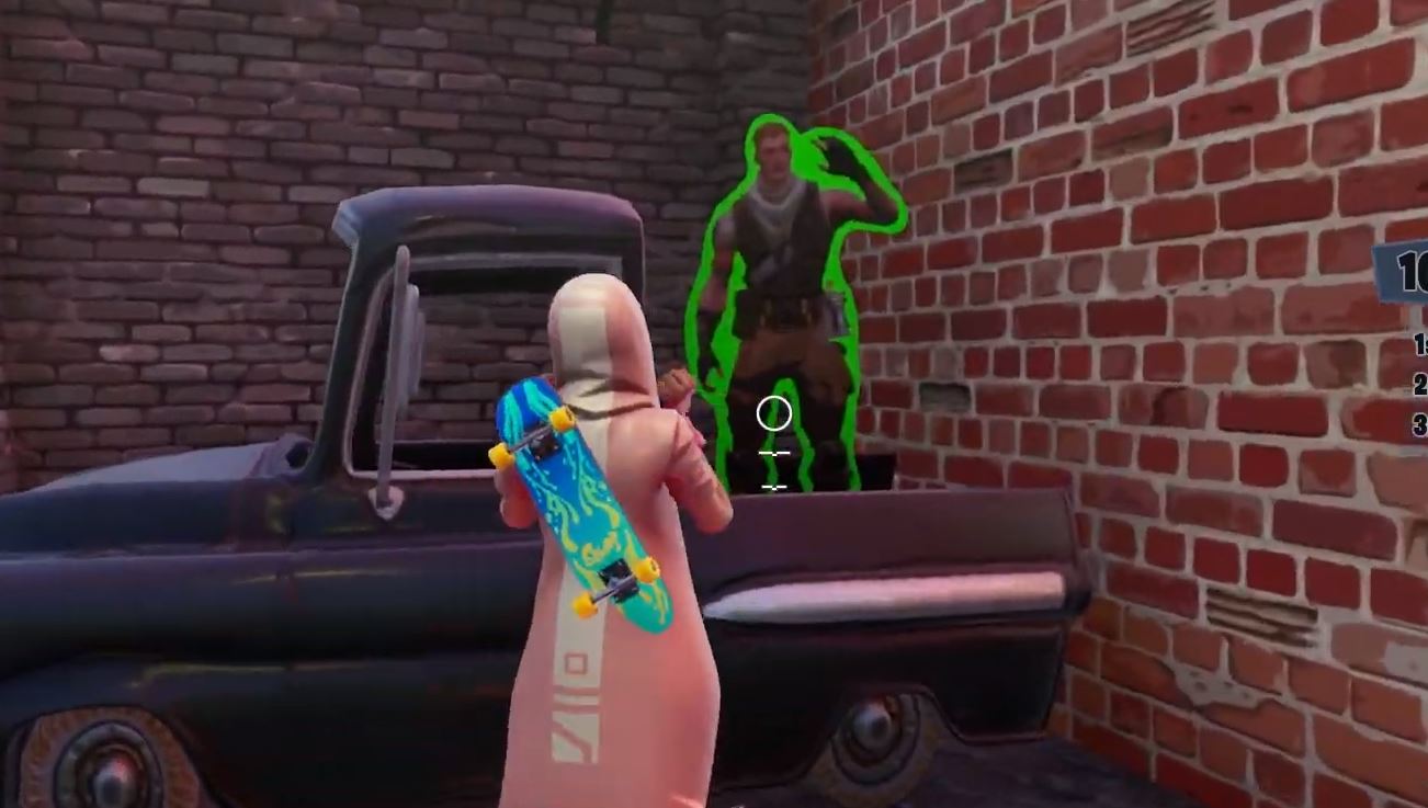 Find Jonesy in the back of a truck location