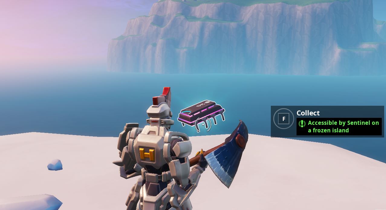 Fortbyte 36 - Accessible By Sentinel On A Frozen Island Collect Location