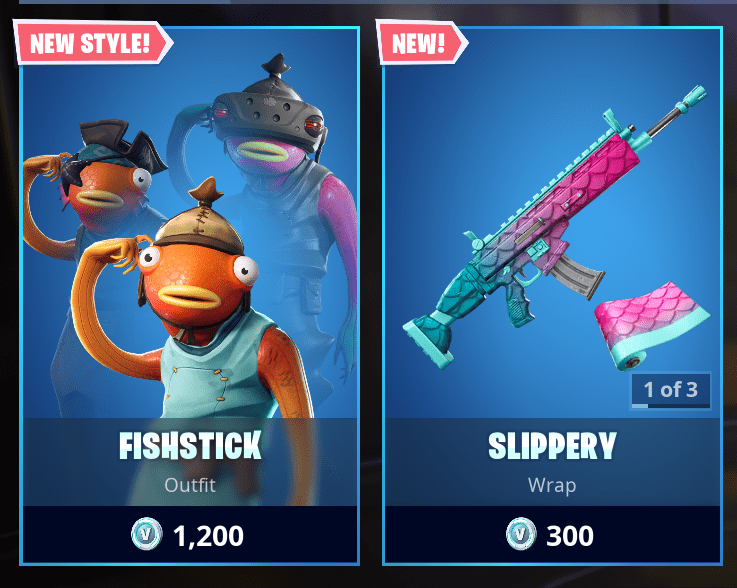 Fortnite Item Shop Slippery Wrap Update