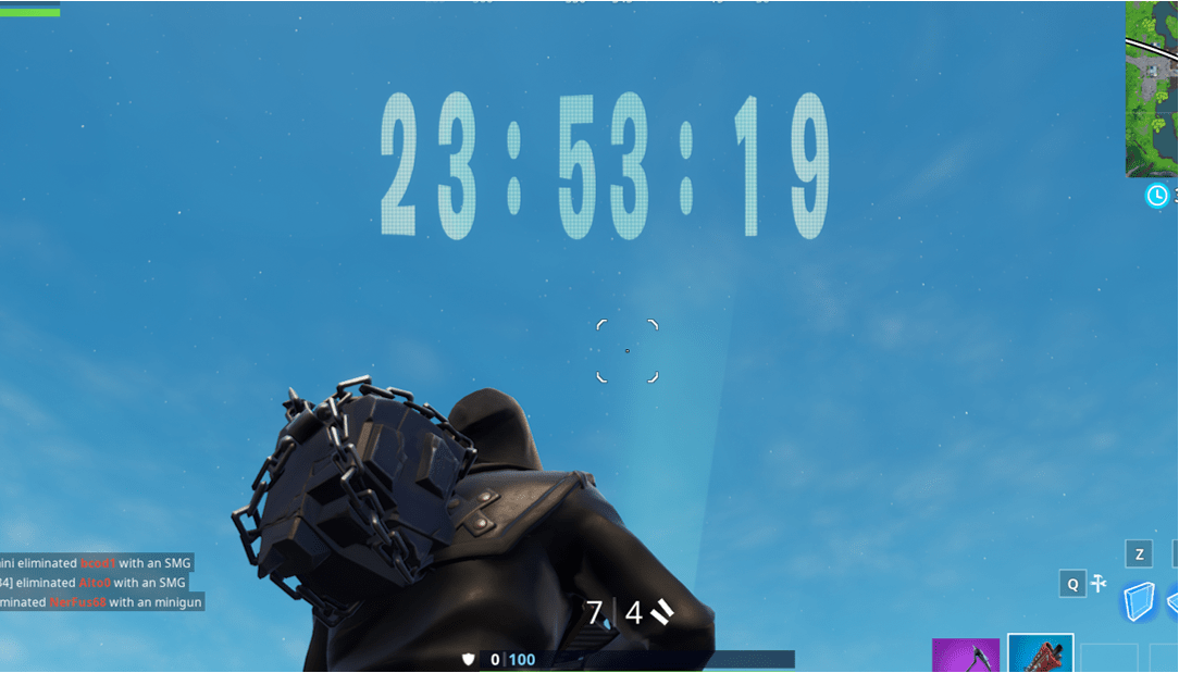 fortnite countdown