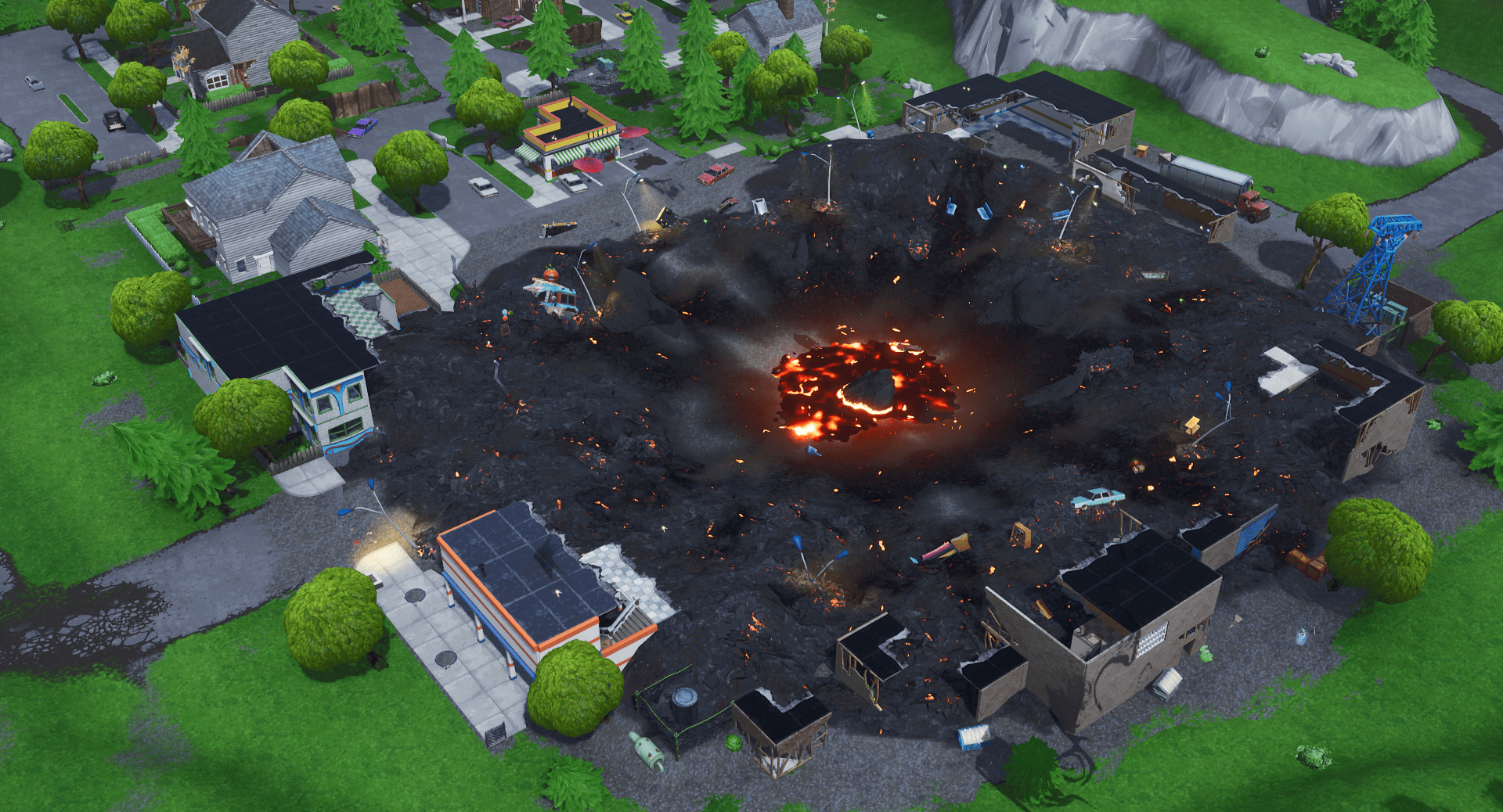 Fortnite Map Changes After Event Retail Row