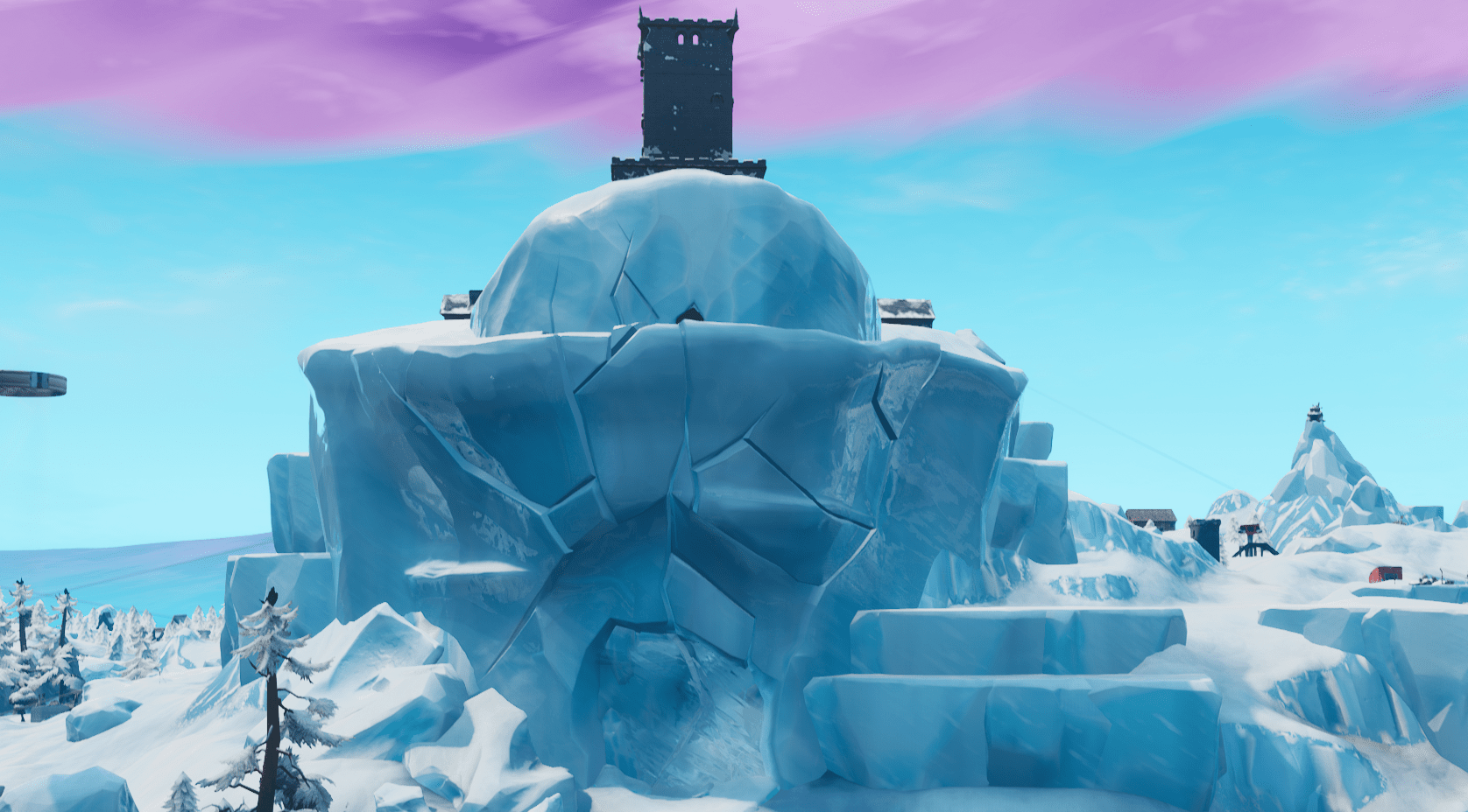 fortnite polar peak breaking - fortnite season 9 sea monster