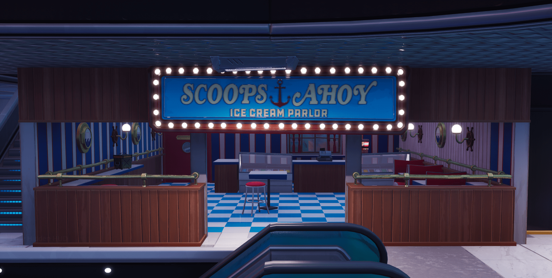 Fortnite Strangers Things Scoops Ahoy Ice Cream Parlor Easter Egg