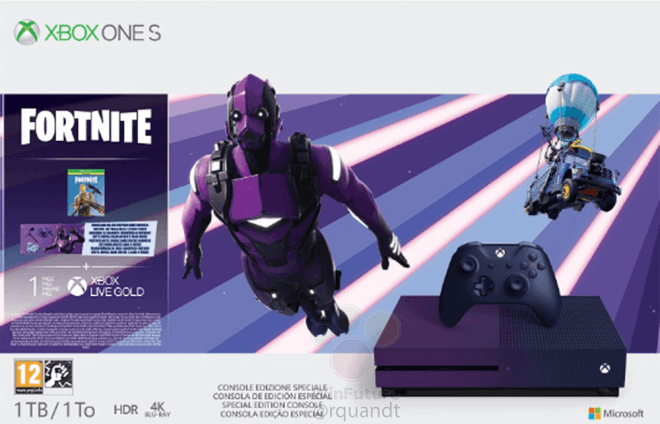 Xbox one s shop fortnite bundle price