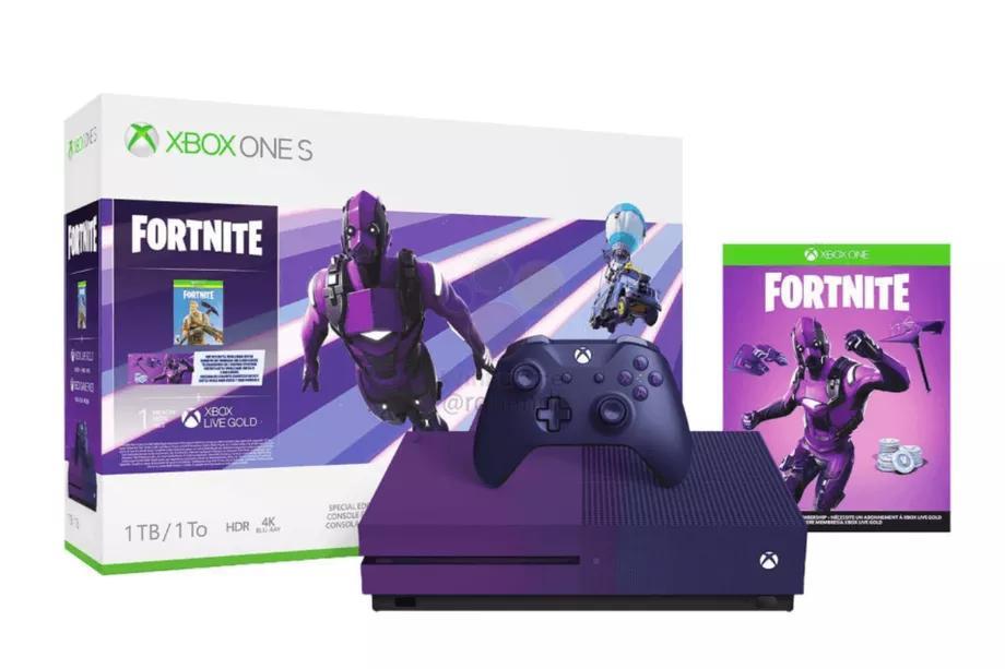 Fortnite Xbox One S Limited Bundle - Dark Vertex Exclusive Bundle