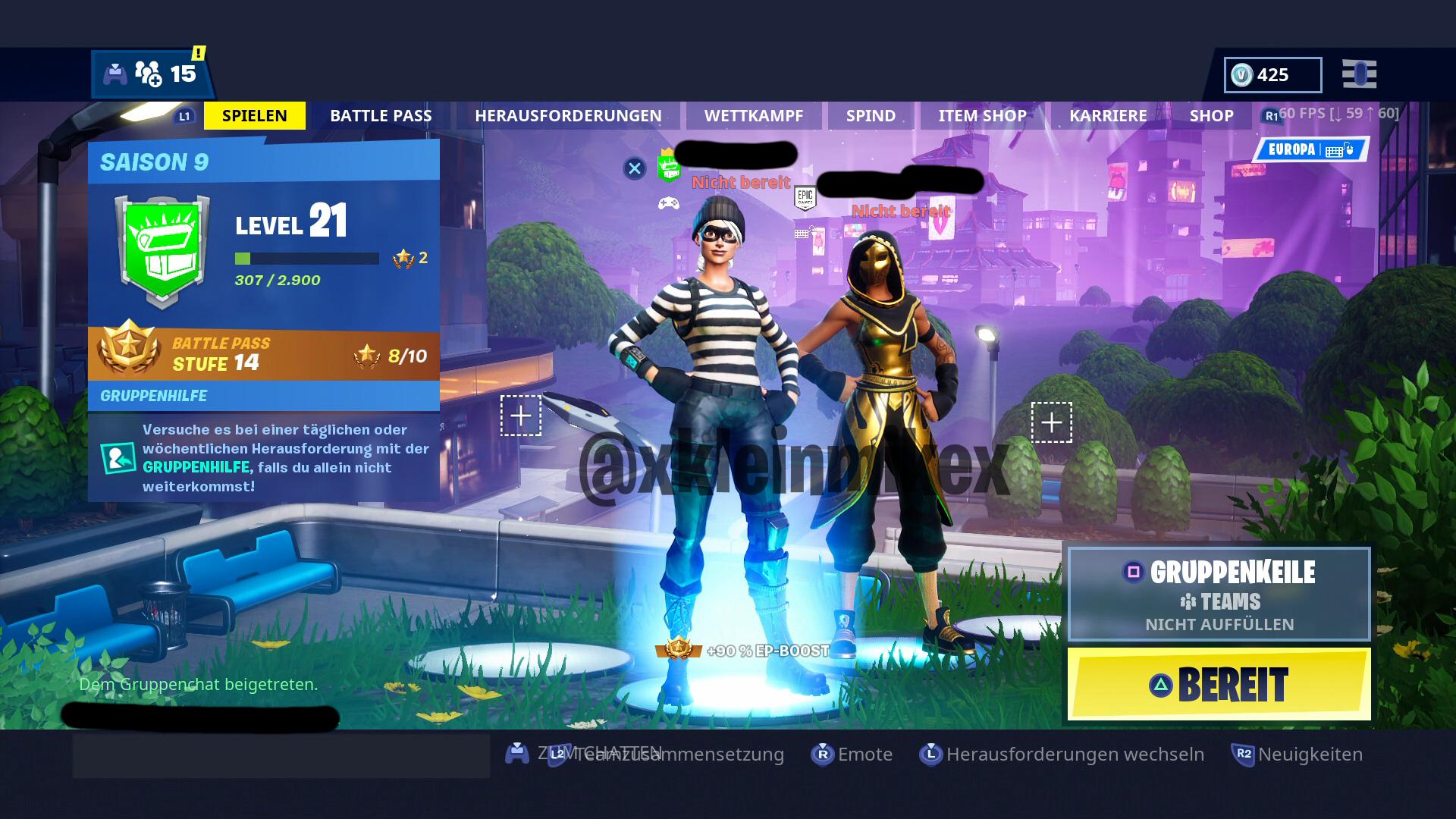 Fortnite v9.10 Leaked Female Masked Warrior Skin In-Game HD