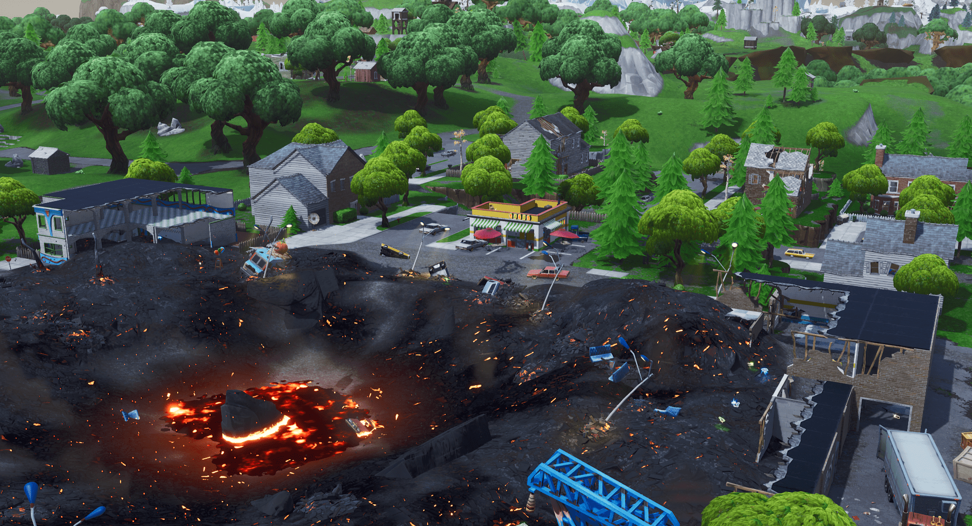 Fortnite Map Changes After Event Retail Row