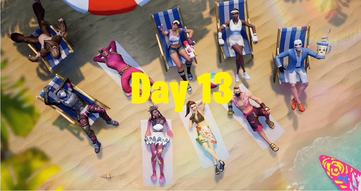 14 Days of Summer Fortnite Event - Day 13