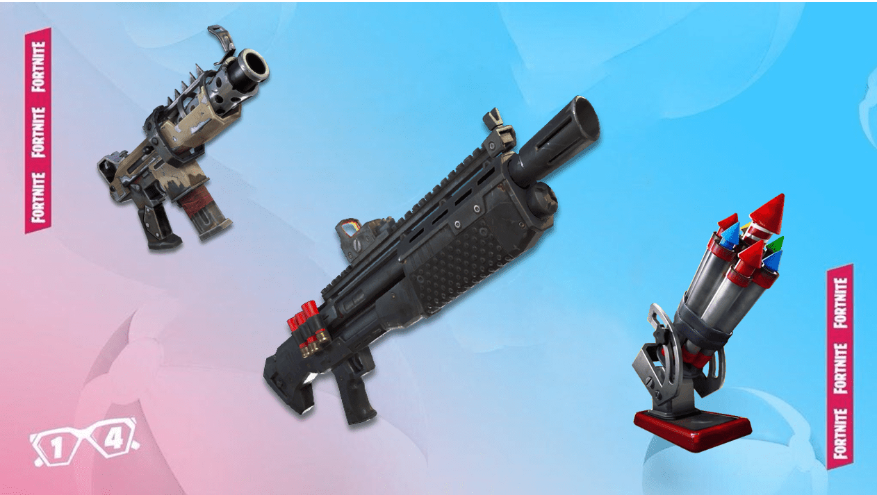 Fortnite Leaked Unvaulted Weapons For The 14 Days Of Summer Event Fortnite Insider