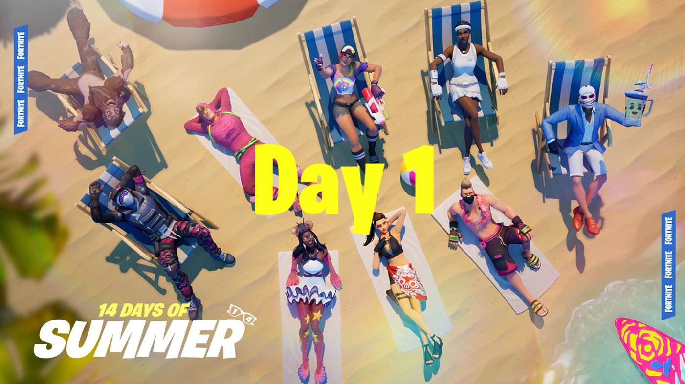 Fortnite 14 Days of Summer Day 1