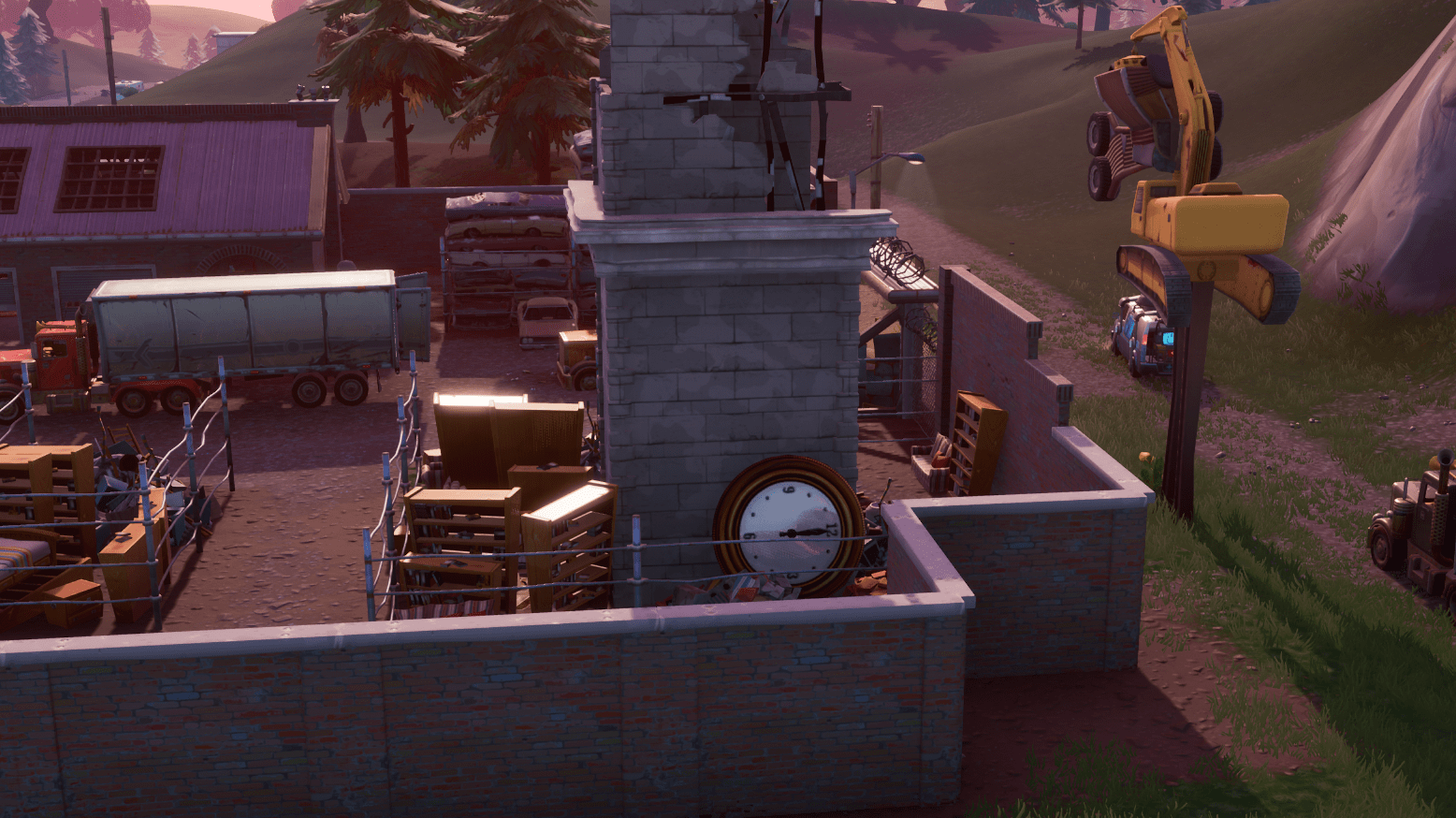 fortnite treasure map signpost in junk junction part 2