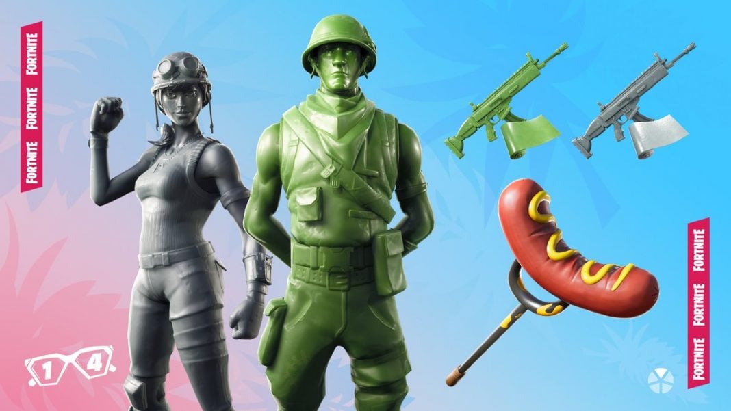 14 days of Summer Day 2 Fortnite Item Shop - New Toy Soldier Skin Set ...