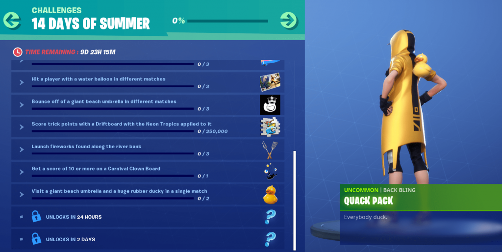 Fortnite 14 Days of Summer Day 12 Challenge and Reward Fortnite Insider