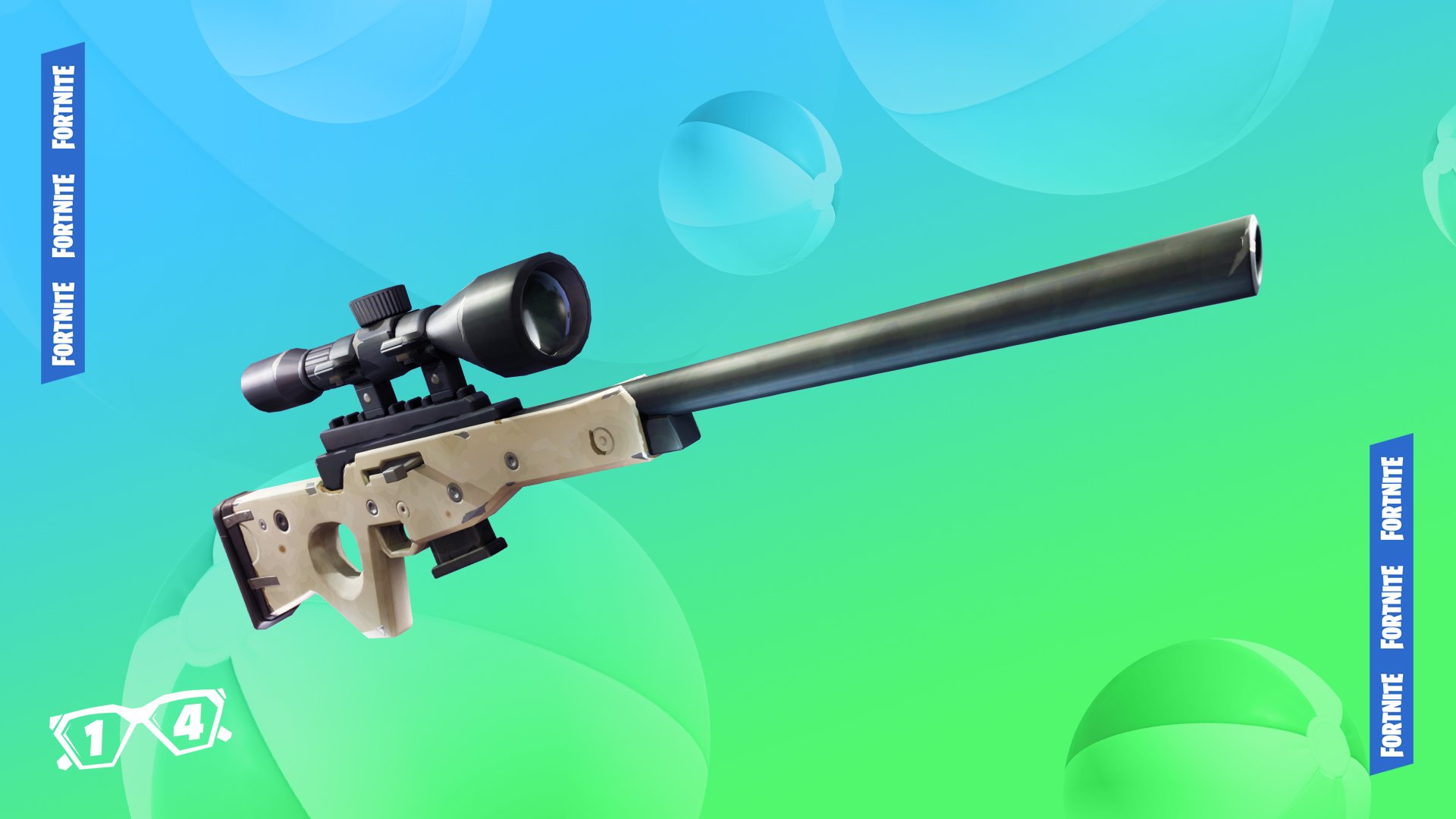 14 Days of Summer Fortnite Event Day 13 Bolt Action Sniper Rifle Unvaulted