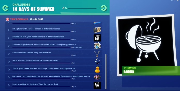 Fortnite 14 Days Of Summer Day 14 Challenge And Reward Fortnite Insider 1496