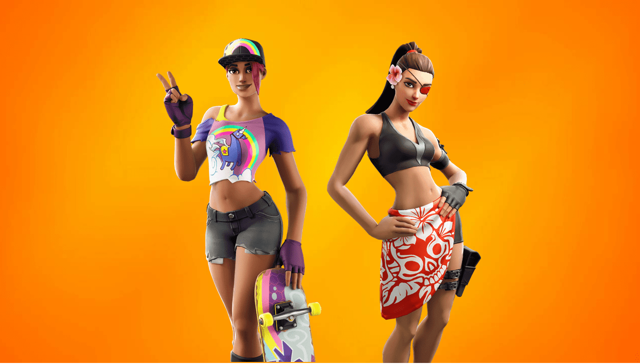 Fortnite: New Skins from the Summer Update!