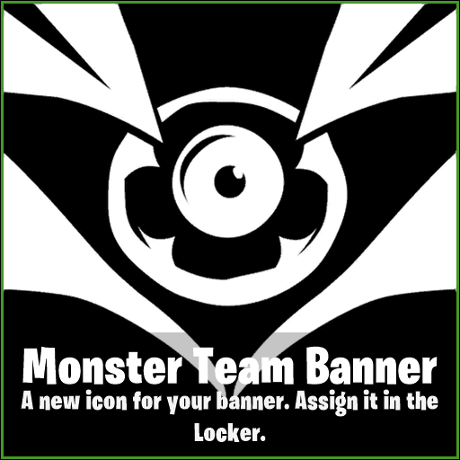 Fortnite Banner Leaked - Monster Team Banner