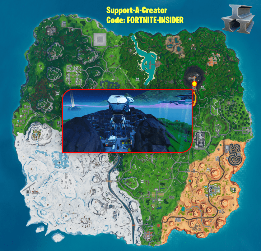 Fortnite Challenge - How and Where to Collect Metal from a Robot Factory Map Location
