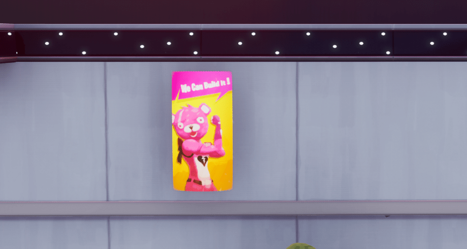 Fortnite Posters Mega Mall - We can build it