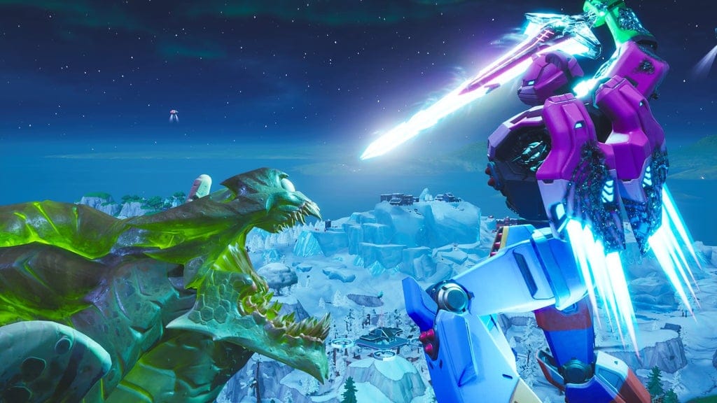 Fortnite Cattus Event: Leaked giant robot under construction at