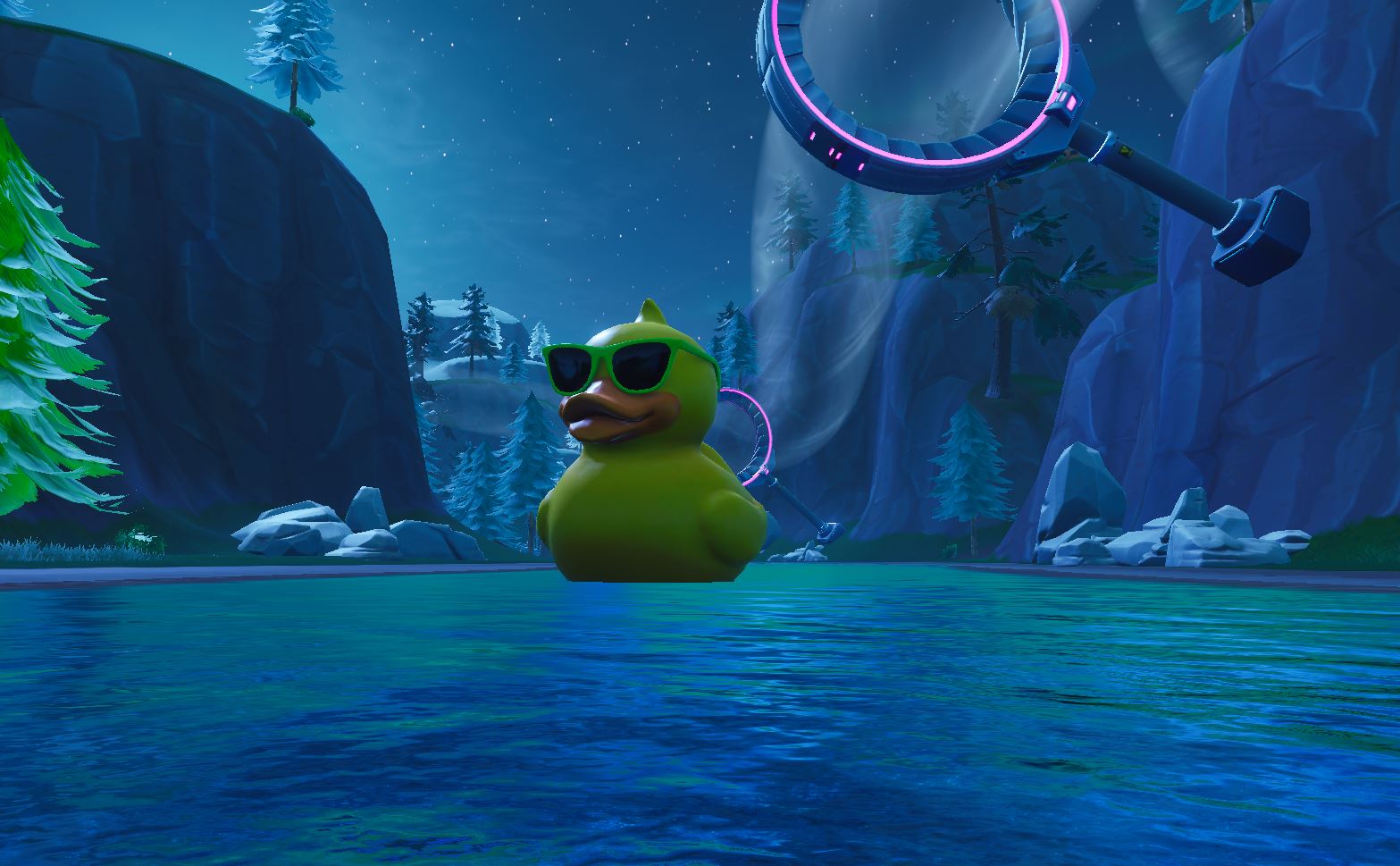 Fortnite rubber ducky location