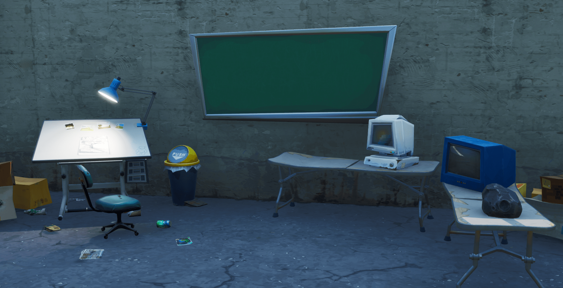 Fortnite Season X Research Equipment Added to Study the Meteor