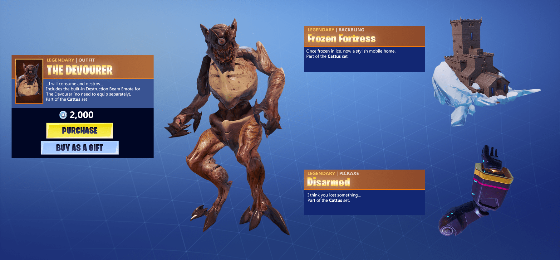 Fortnit Eskin Ideas Fortnite Monster Skin Concept The Devourer Fortnite Insider