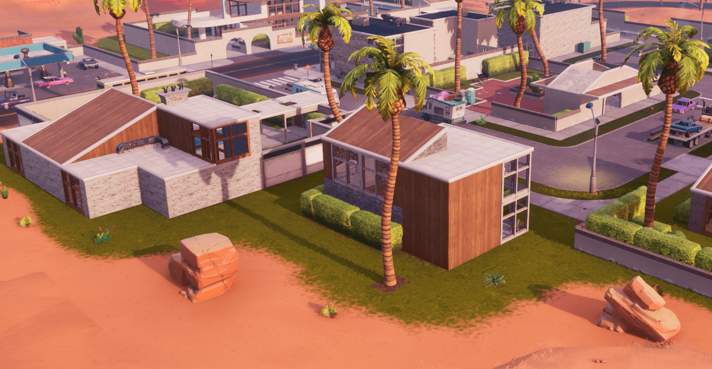 Fortnite v10.10 Map Changes - Paradise Palms Turning Into Moisty Mires