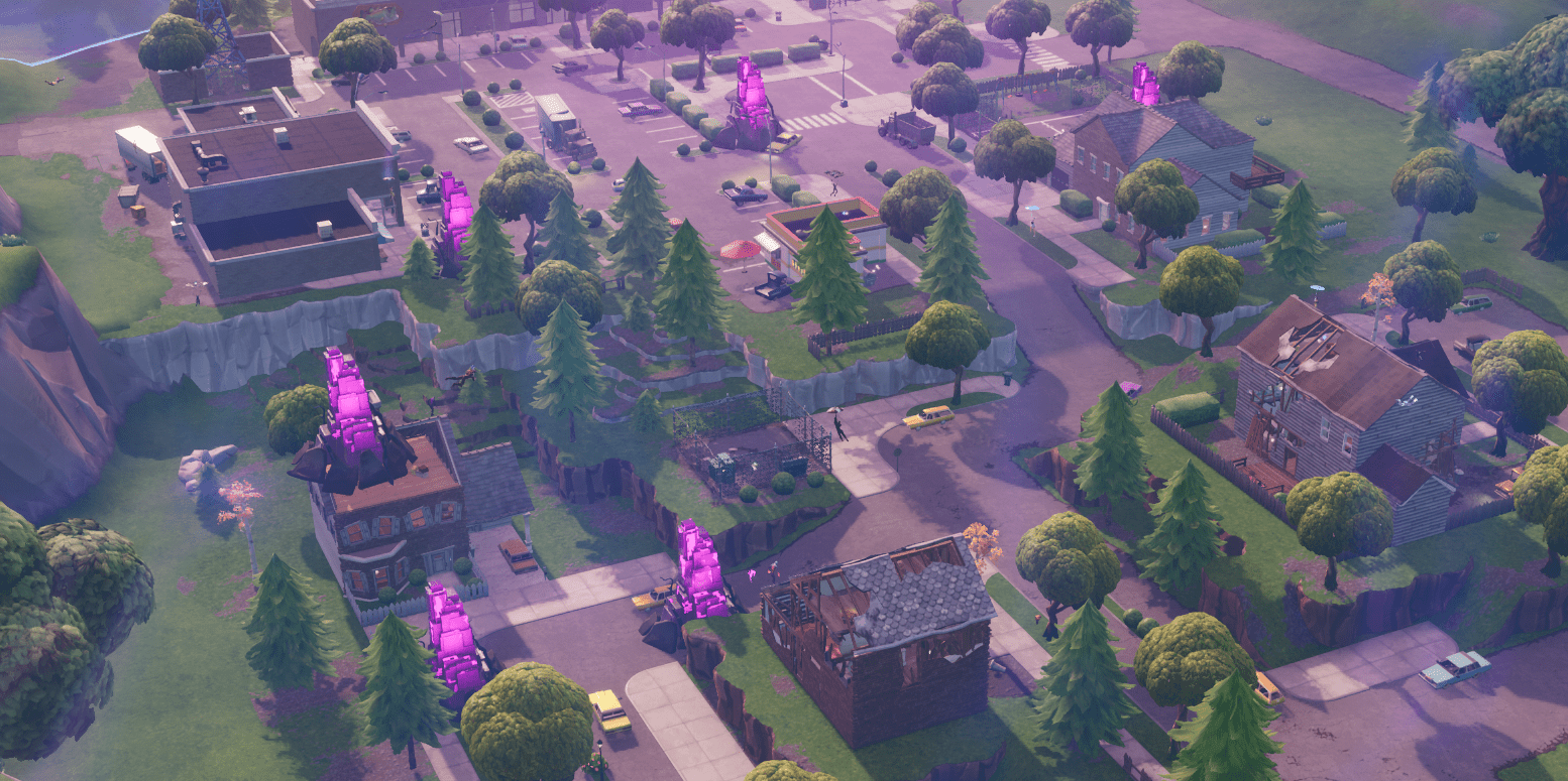 Fortnite v10.10 Map Changes - Retail Row Horde Spawns