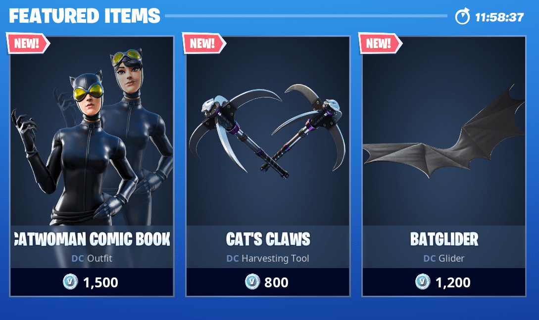 Item Shop Gortnite