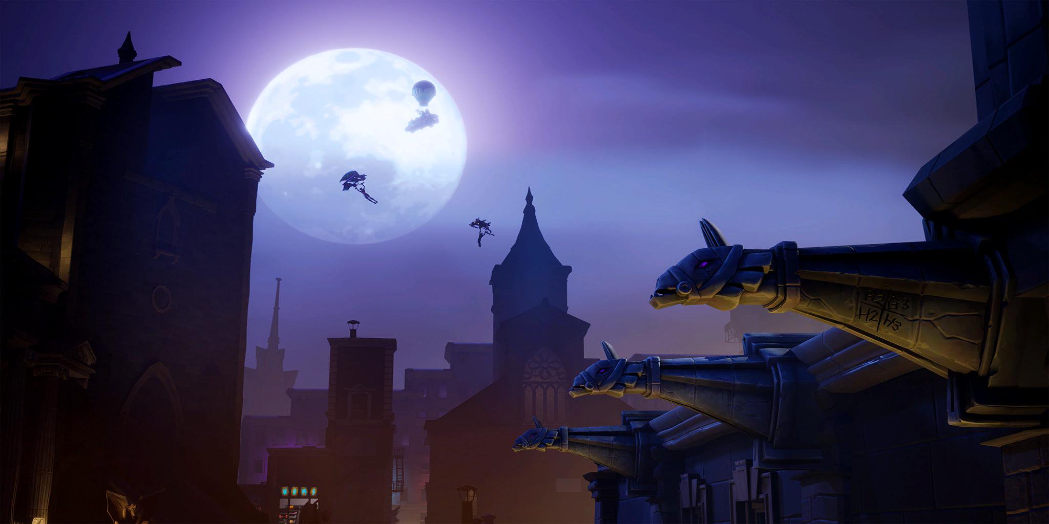 Fortnite Season 10 Week 8 Gothic Limited Time Mission Loading Screen